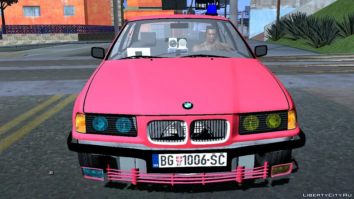 BMW 320i e36 Civil Police / GTA San Andreas (iOS, Android)