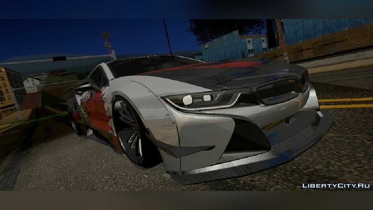 BMW I8 Liberty Walk [PC и Mobile] для GTA San Andreas (iOS, Android) - Картинка #4