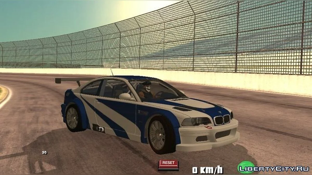 BMW M3 GTR (E46) 2004 / GTA San Andreas (iOS, Android)