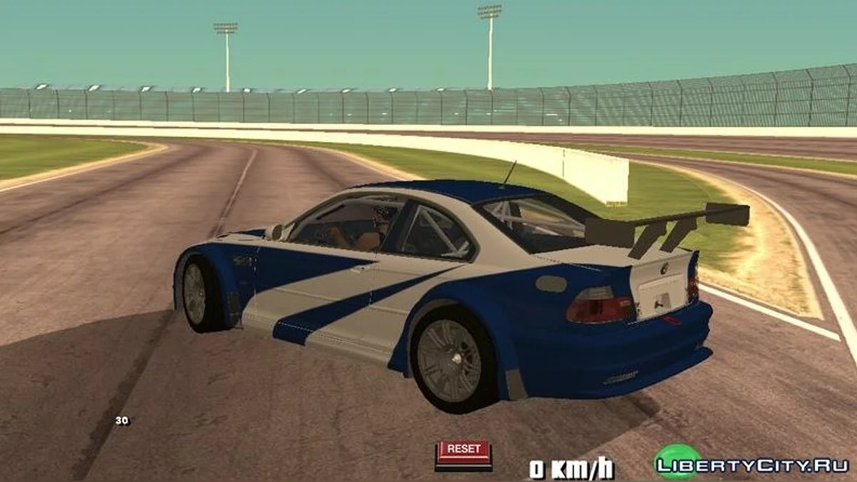 BMW M3 GTR (E46) 2004 / GTA San Andreas (iOS, Android)