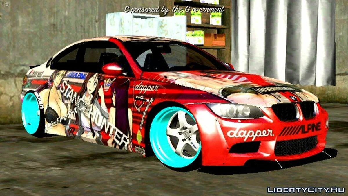 BMW M3 Liberty Walk / GTA San Andreas (iOS, Android)
