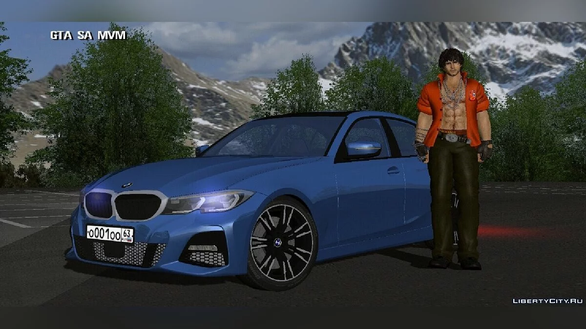 BMW 3-й серии (G20) / GTA San Andreas (iOS, Android)