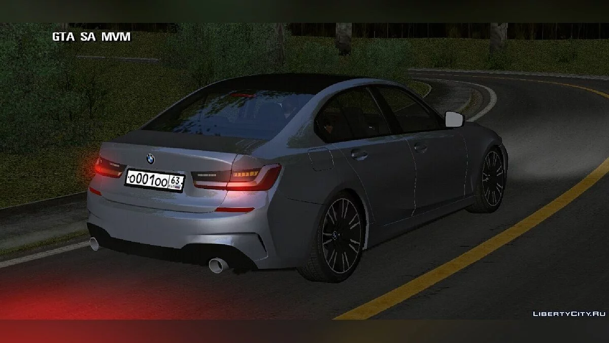 BMW 3-й серии (G20) / GTA San Andreas (iOS, Android)