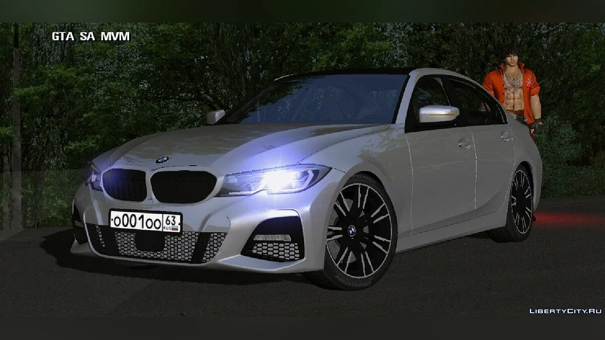 BMW 3-й серии (G20) / GTA San Andreas (iOS, Android)