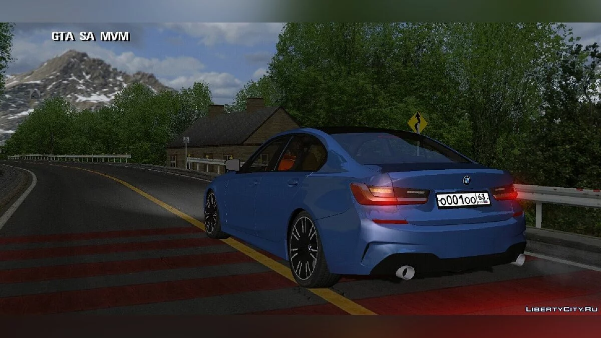 BMW 3-й серии (G20) / GTA San Andreas (iOS, Android)