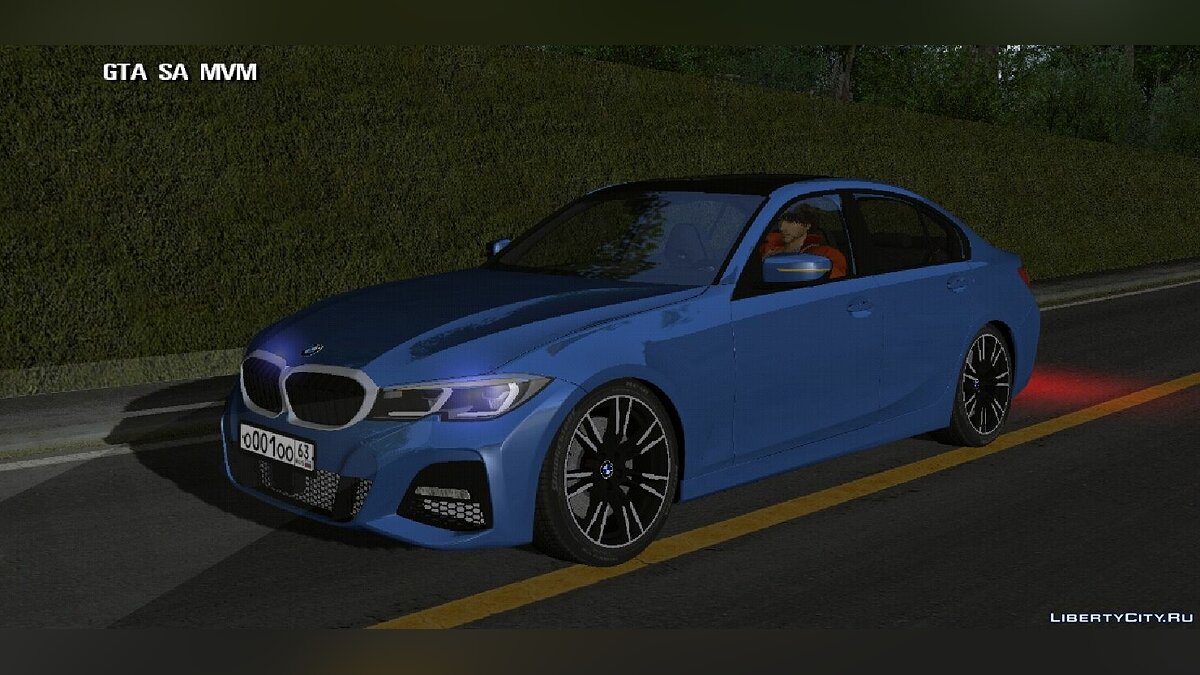 Скачать BMW 3-й серии (G20) для GTA San Andreas (iOS, Android)