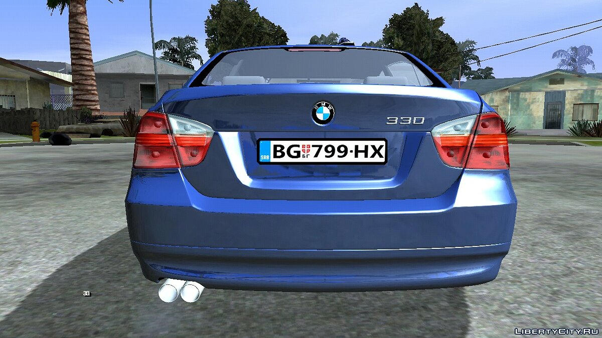 Скачать BMW 330 e90 для GTA San Andreas (iOS, Android)