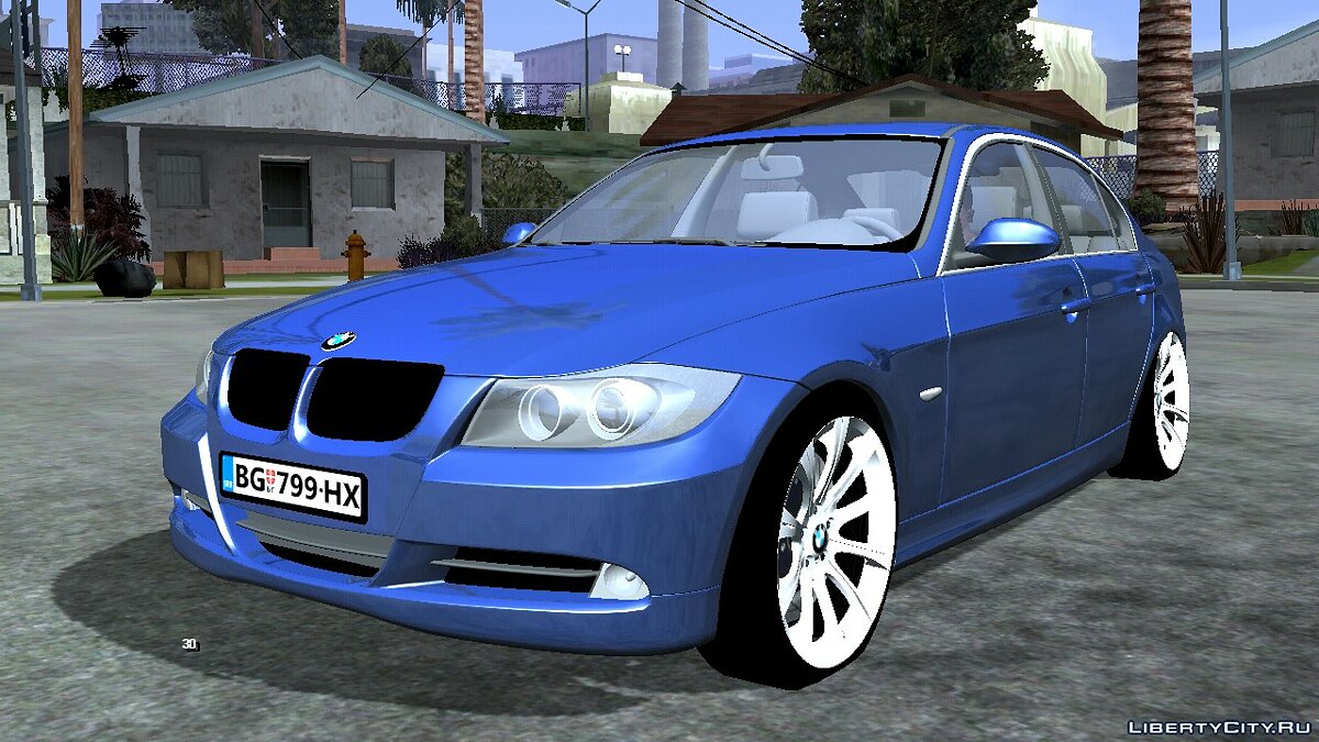 Скачать BMW 330 e90 для GTA San Andreas (iOS, Android)