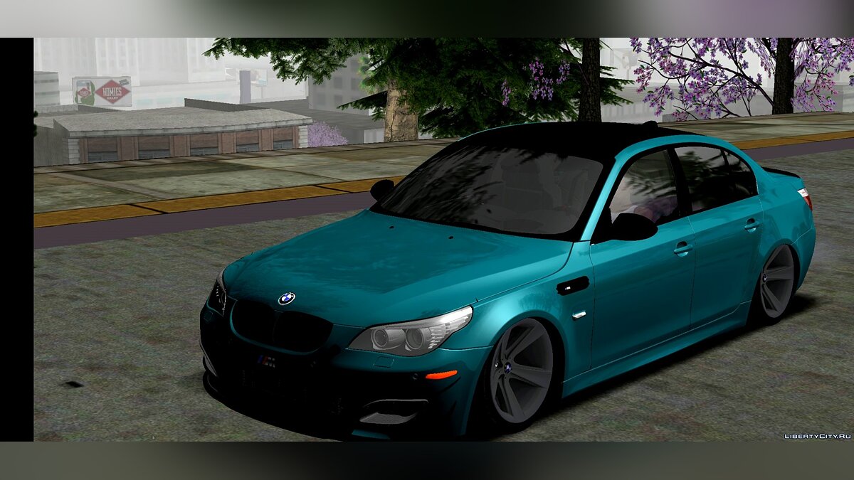 Скачать BMW M5 E60 для GTA San Andreas (iOS, Android)