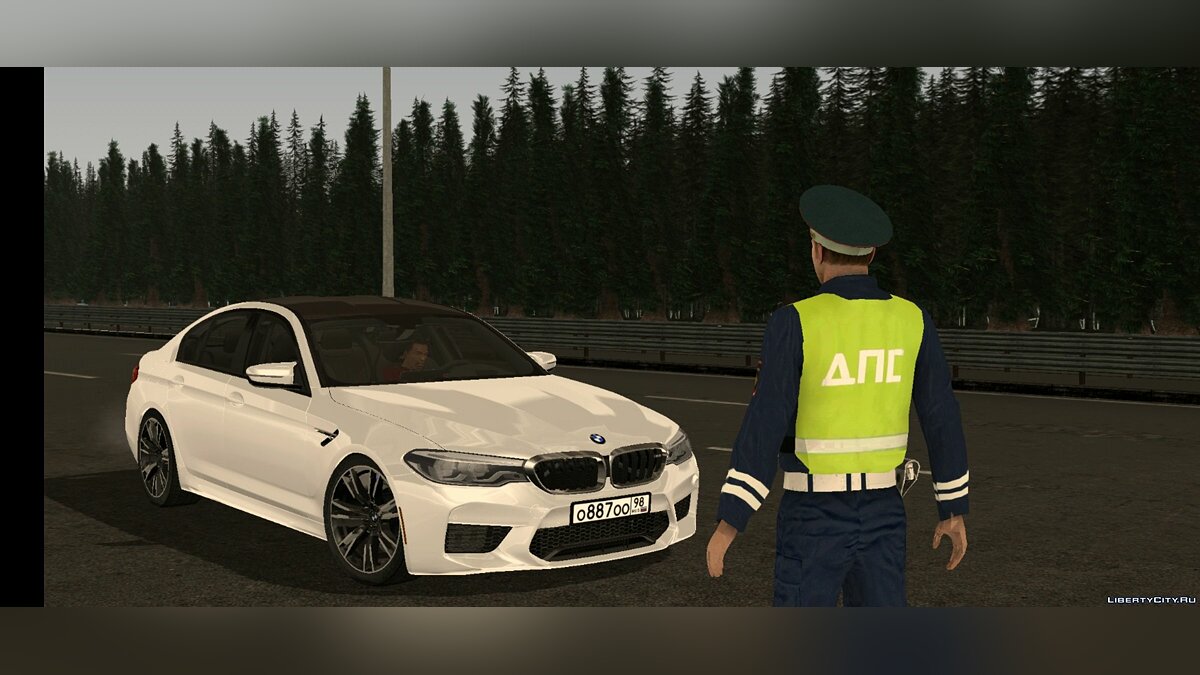 BMW M5 F90 для GTA San Andreas (iOS, Android) - Картинка #4