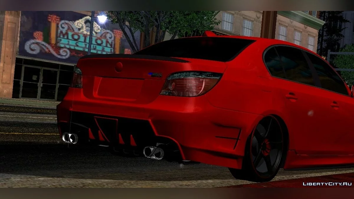 BMW M5 E60 (только DFF) / GTA San Andreas (iOS, Android)