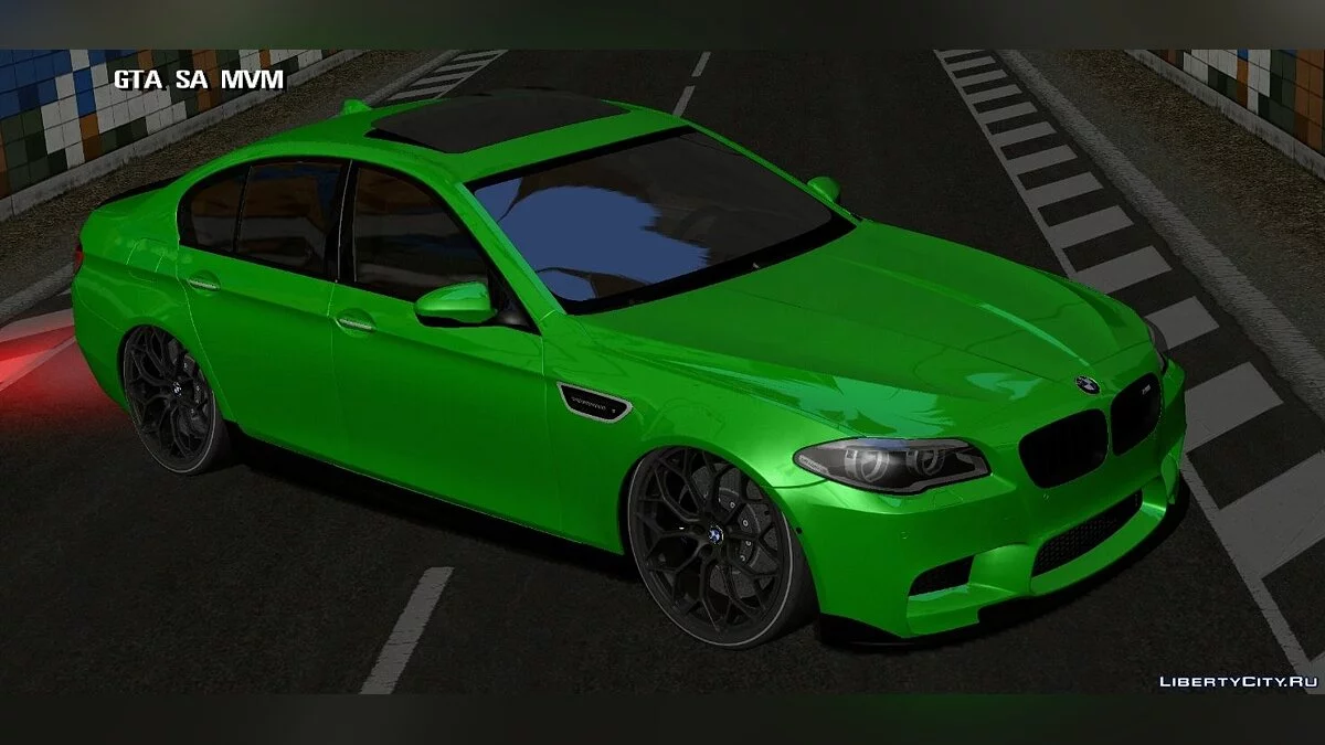 BMW M5 F10 / GTA San Andreas (iOS, Android)