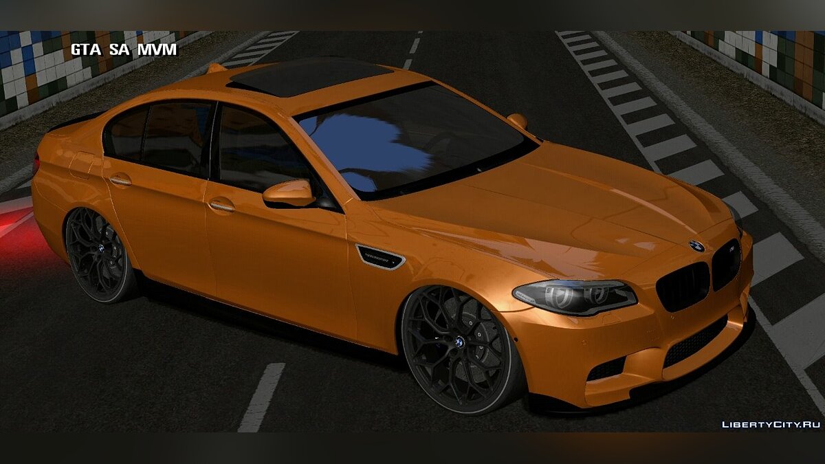 BMW M5 F10 для GTA San Andreas (iOS, Android) - Картинка #4
