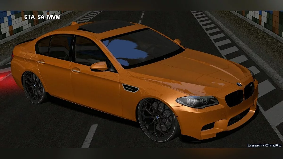 BMW M5 F10 / GTA San Andreas (iOS, Android)