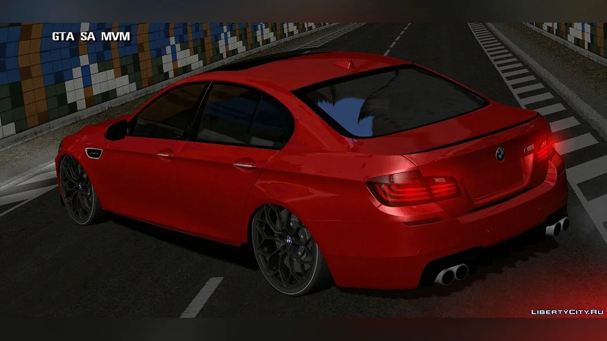 BMW M5 F10 / GTA San Andreas (iOS, Android)