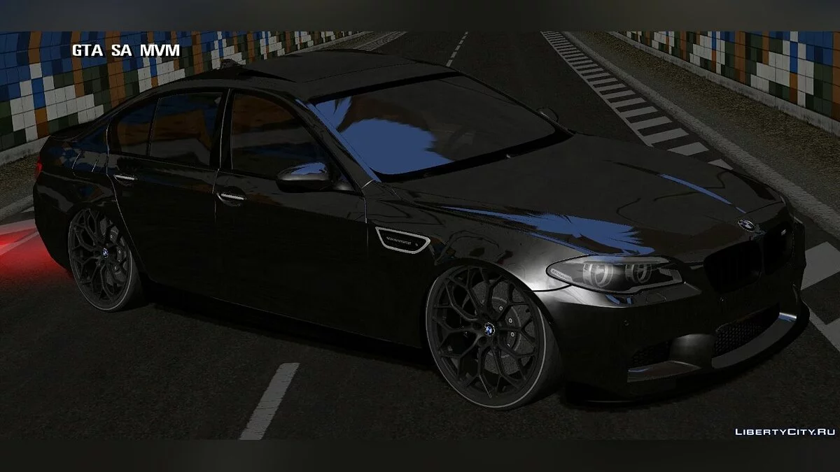 BMW M5 F10 / GTA San Andreas (iOS, Android)