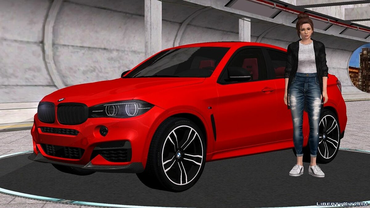 Скачать BMW X6 для GTA San Andreas (iOS, Android)