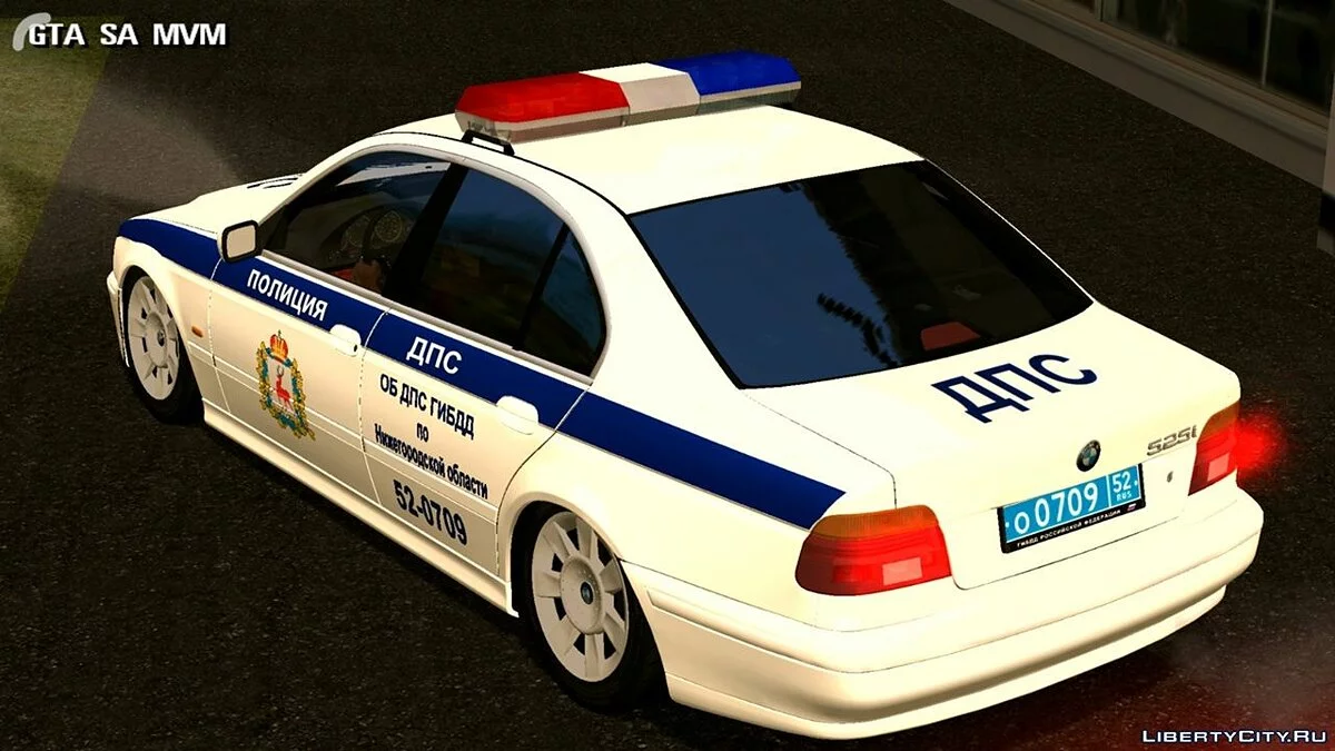 BMW 525I  - Полиция / GTA San Andreas (iOS, Android)
