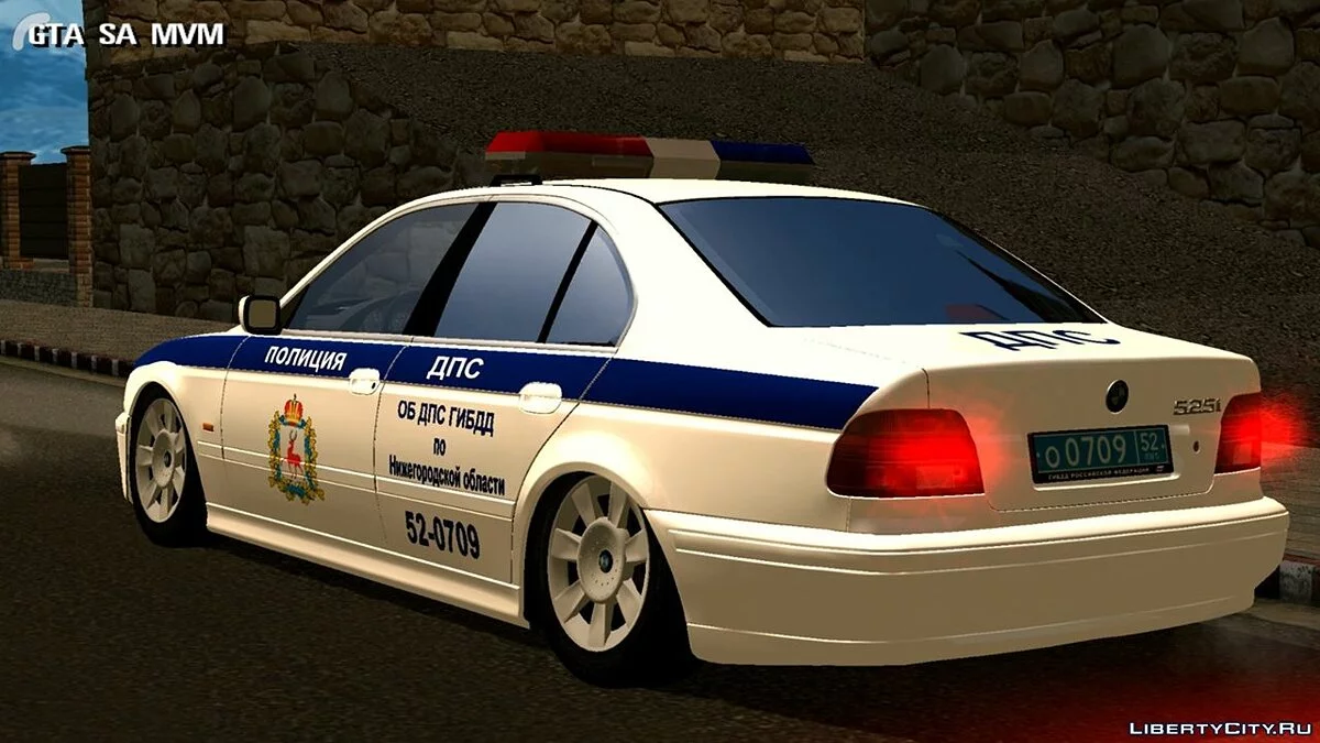 BMW 525I  - Полиция / GTA San Andreas (iOS, Android)