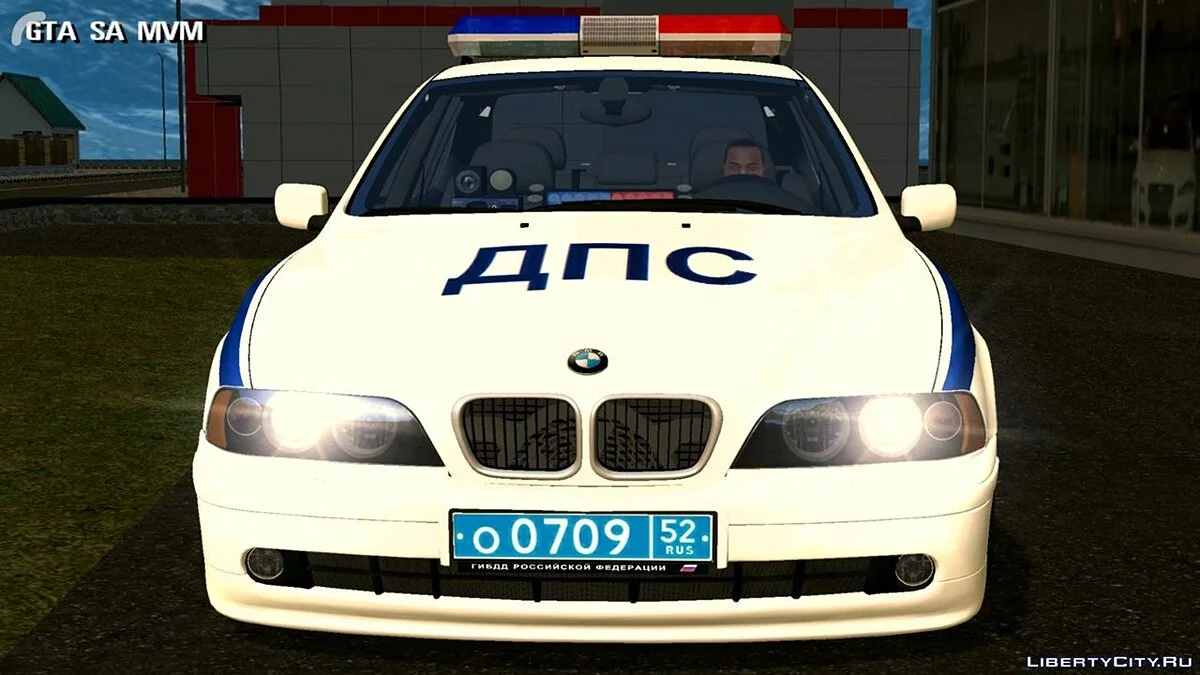 BMW 525I  - Полиция / GTA San Andreas (iOS, Android)