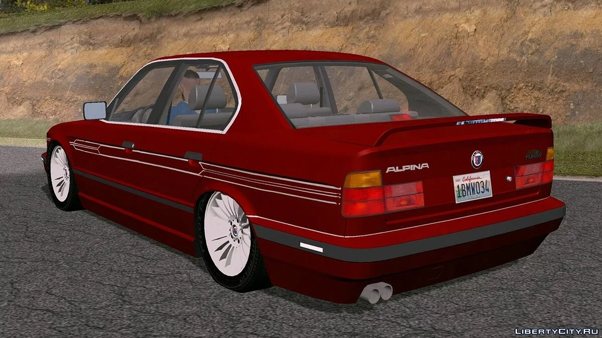 BMW e34 525 Alpina / GTA San Andreas (iOS, Android)