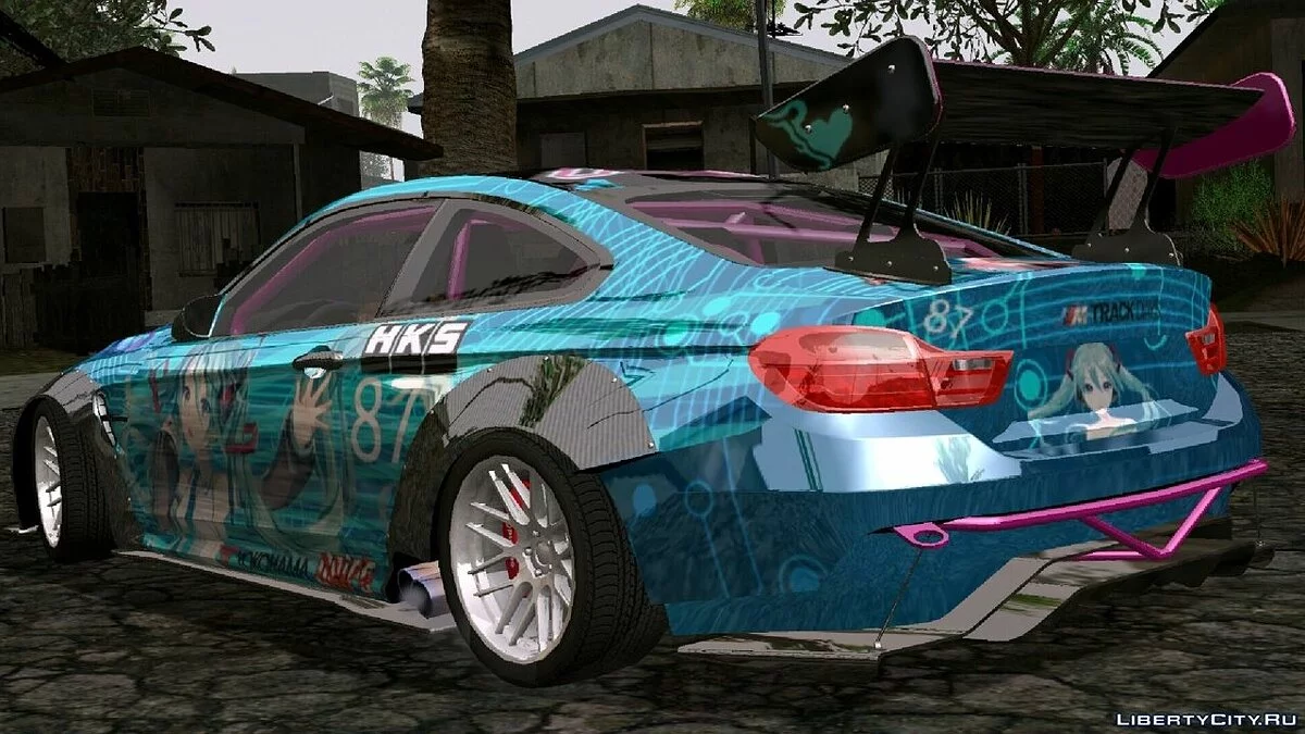 BMW M4 F82 Hatsune Miku / GTA San Andreas (iOS, Android)
