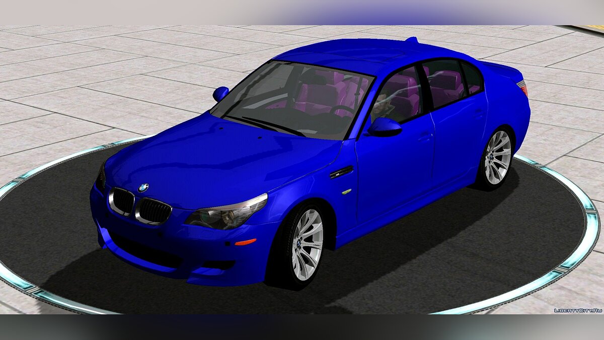 Скачать BMW M5 E60 для GTA San Andreas (iOS, Android)