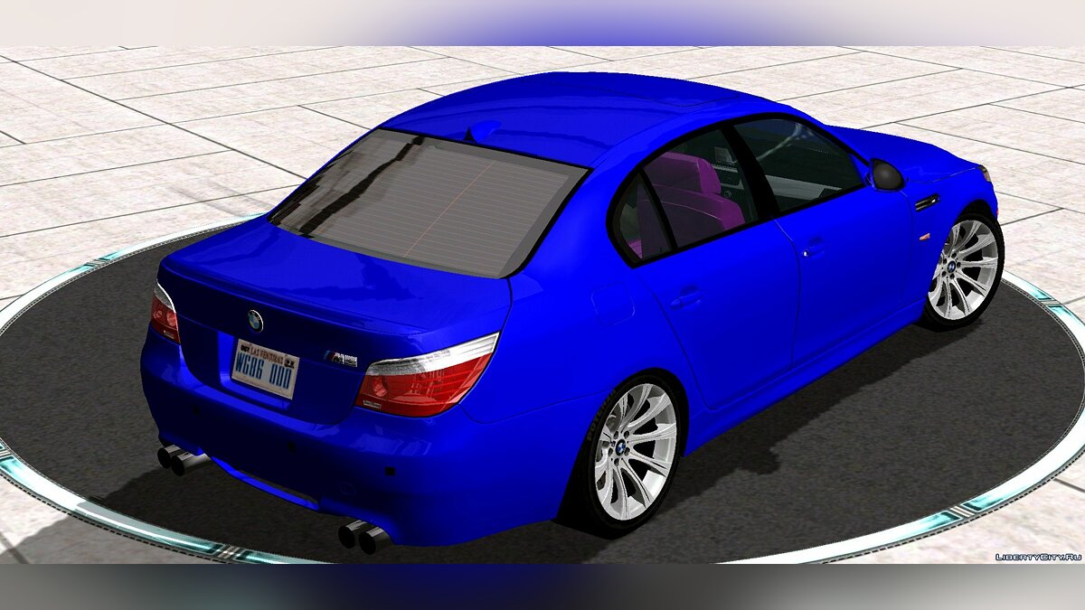 Скачать BMW M5 E60 для GTA San Andreas (iOS, Android)