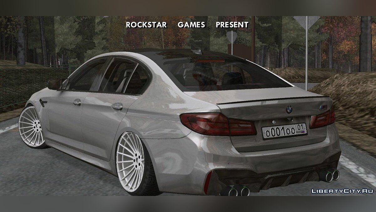 Скачать BMW M5 F90 Competition для GTA San Andreas (iOS, Android)