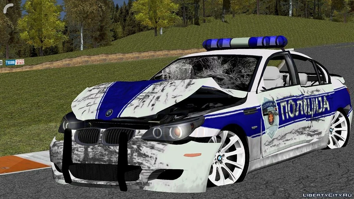 BMW M5 - Полиция / GTA San Andreas (iOS, Android)