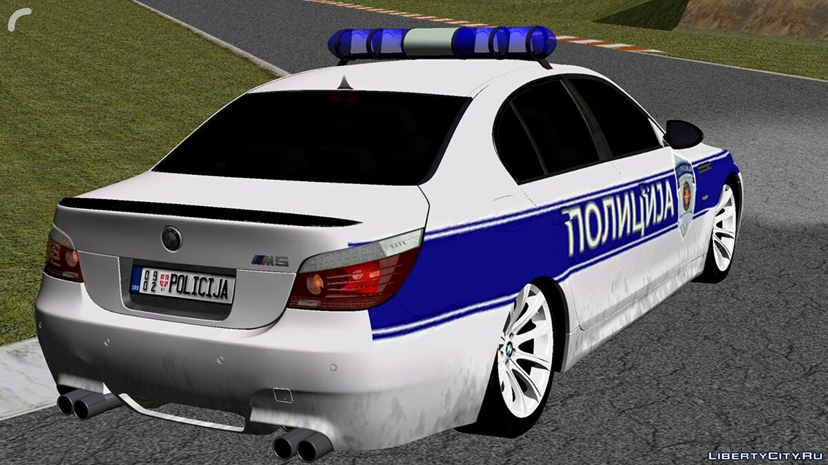 BMW M5 - Полиция для GTA San Andreas (iOS, Android) - Картинка #2