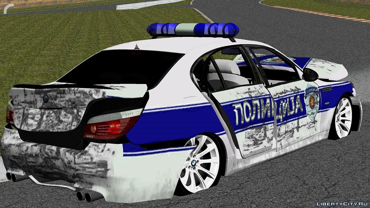 BMW M5 - Полиция для GTA San Andreas (iOS, Android) - Картинка #4