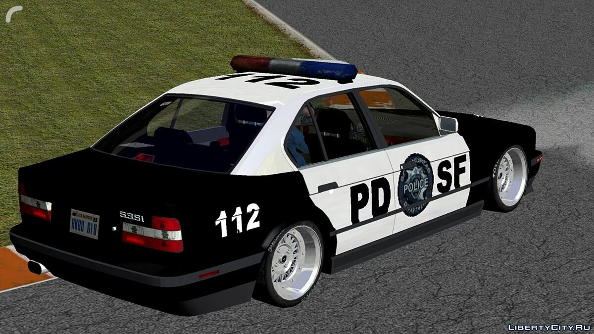 BMW - Полиция для GTA San Andreas (iOS, Android) - Картинка #5