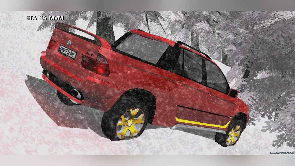 BMW X5 / GTA San Andreas (iOS, Android)