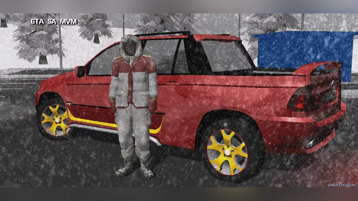BMW X5 / GTA San Andreas (iOS, Android)