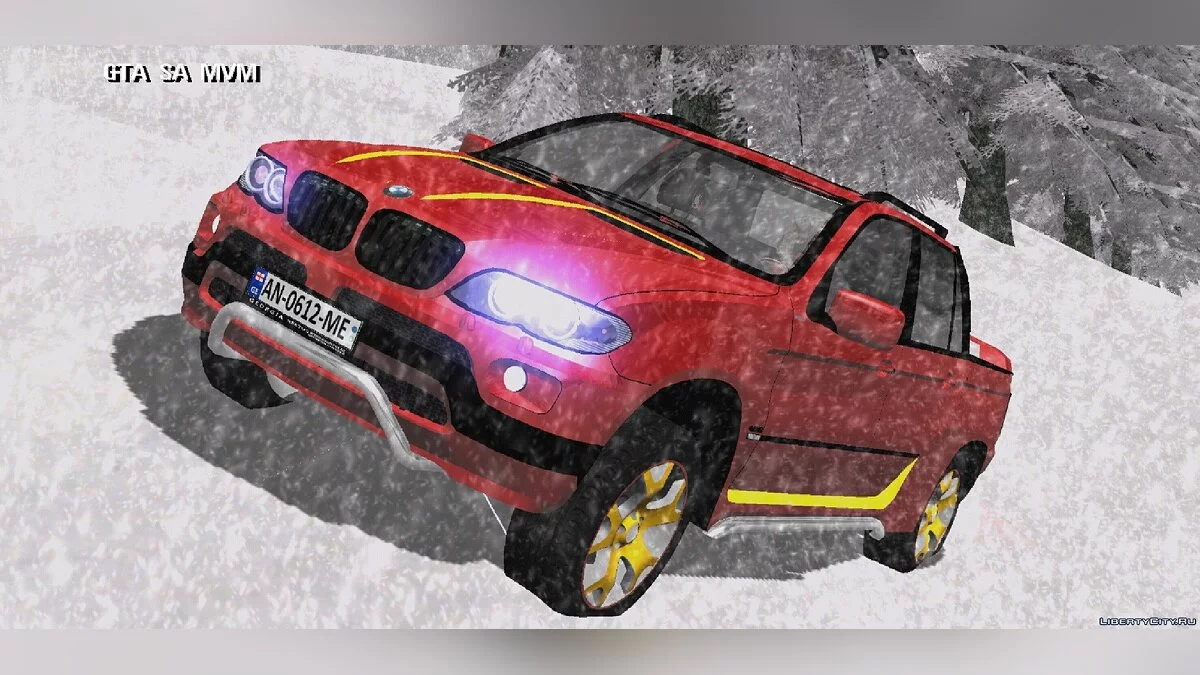 BMW X5 / GTA San Andreas (iOS, Android)