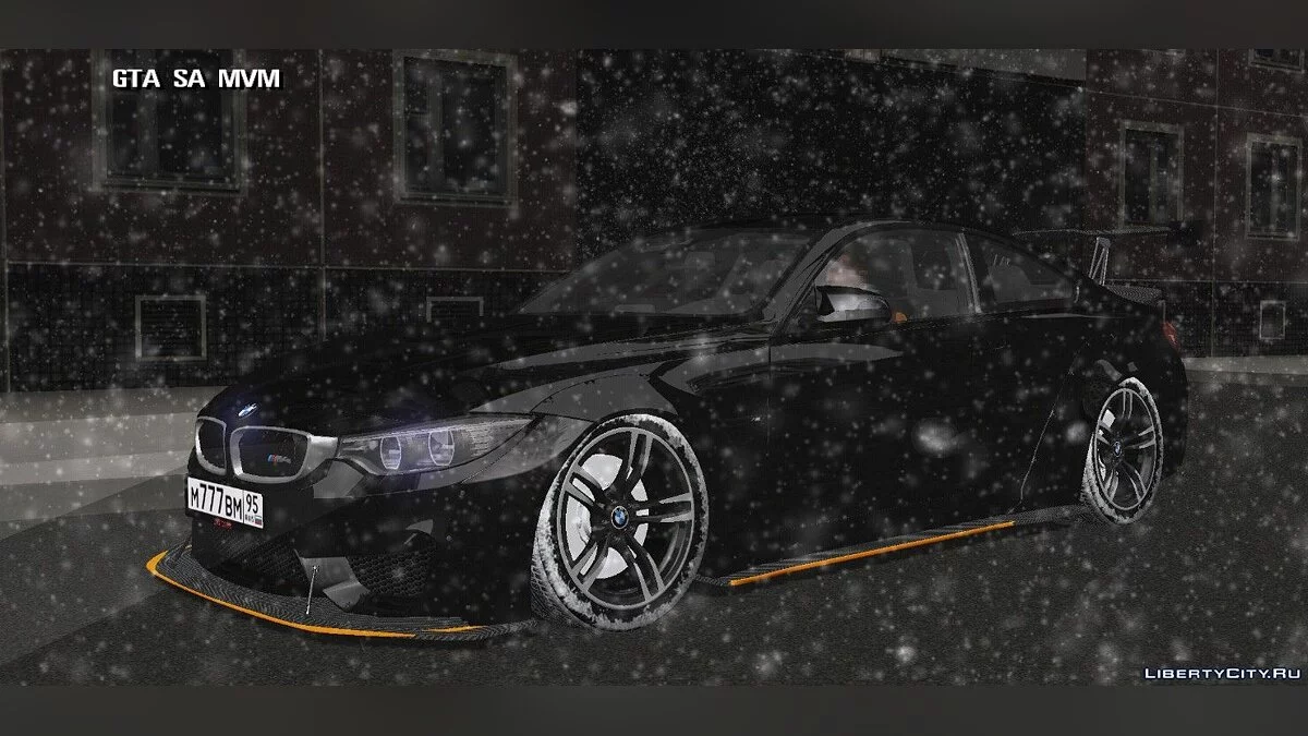 BMW — зимняя версия / GTA San Andreas (iOS, Android)