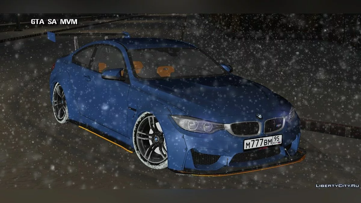 BMW — зимняя версия / GTA San Andreas (iOS, Android)