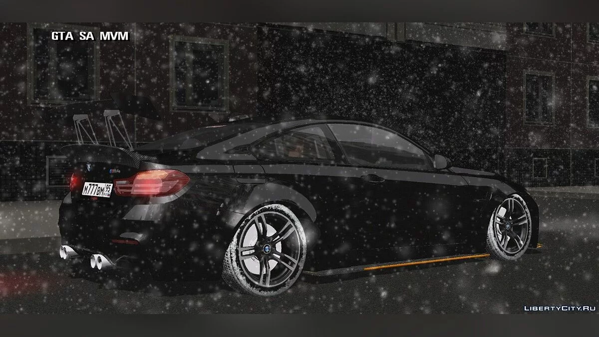 BMW — зимняя версия / GTA San Andreas (iOS, Android)