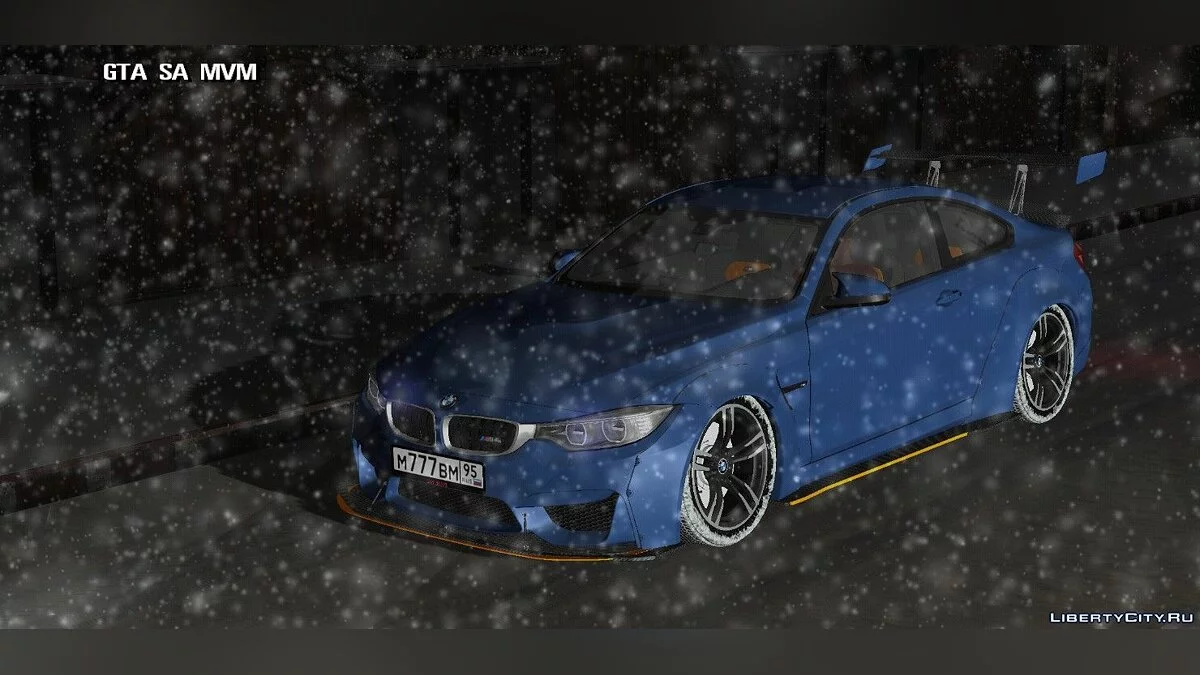 BMW — зимняя версия / GTA San Andreas (iOS, Android)