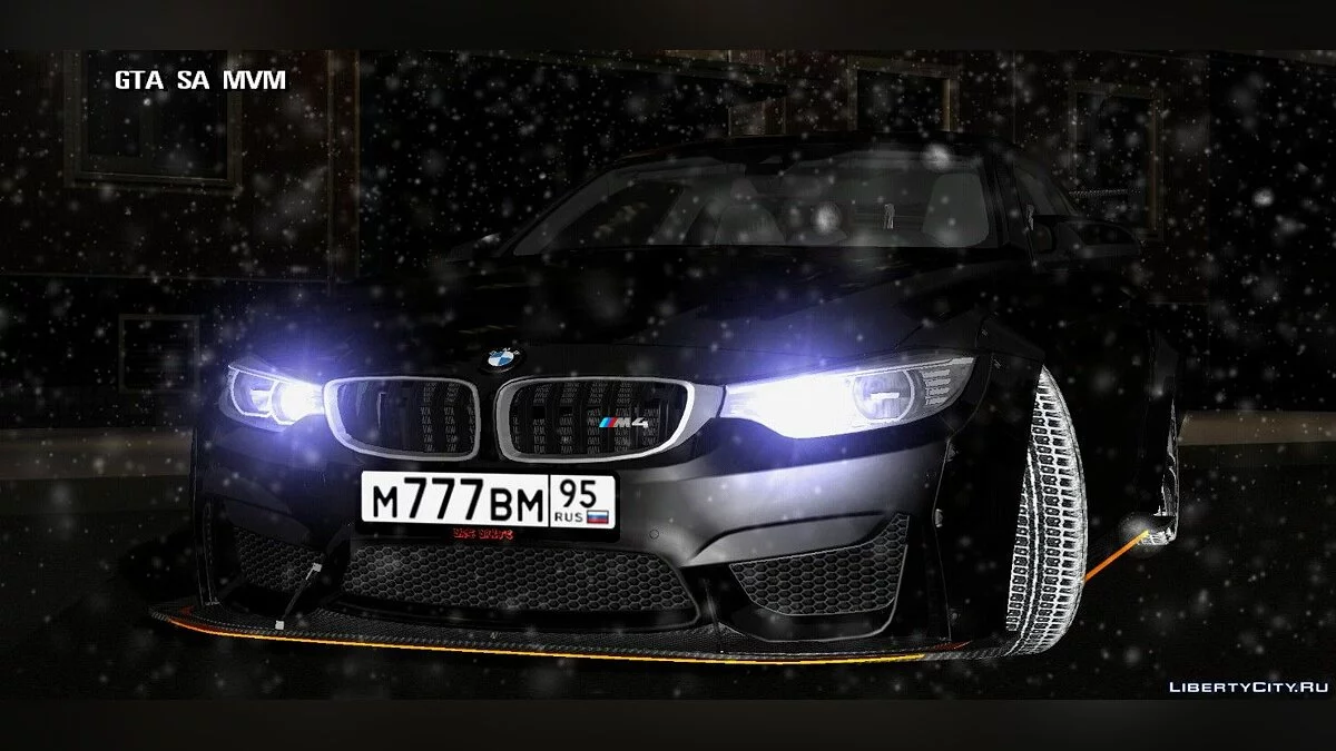 BMW — зимняя версия / GTA San Andreas (iOS, Android)