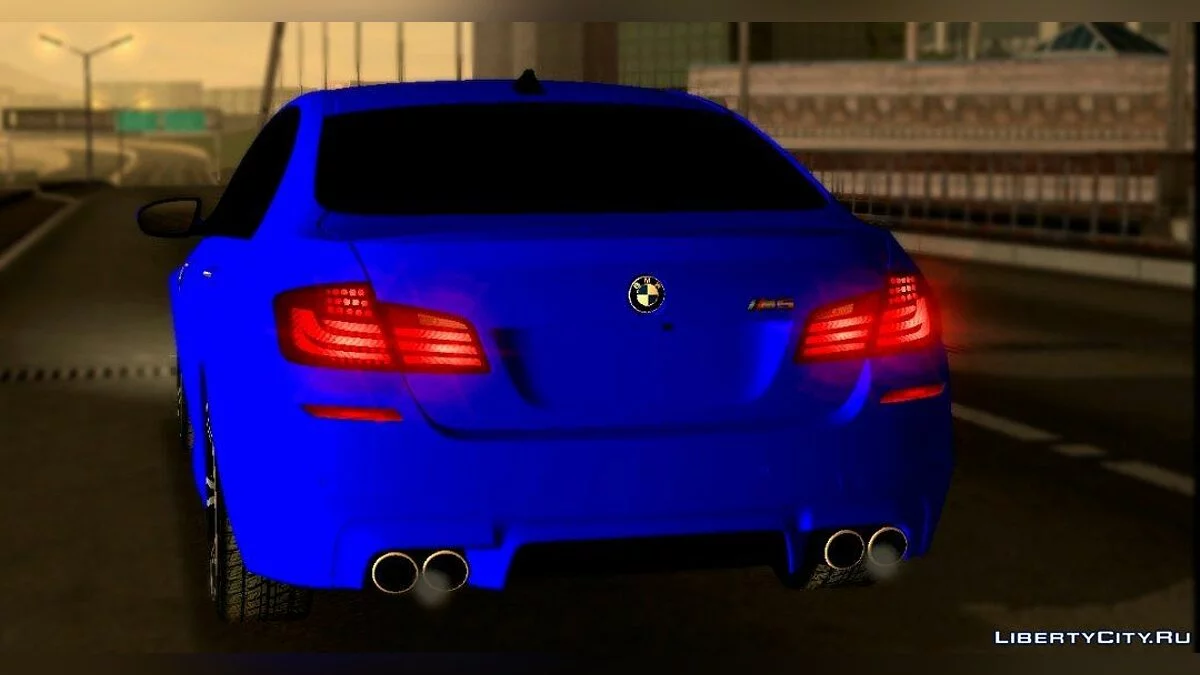 BMW 5 series F10 / GTA San Andreas (iOS, Android)