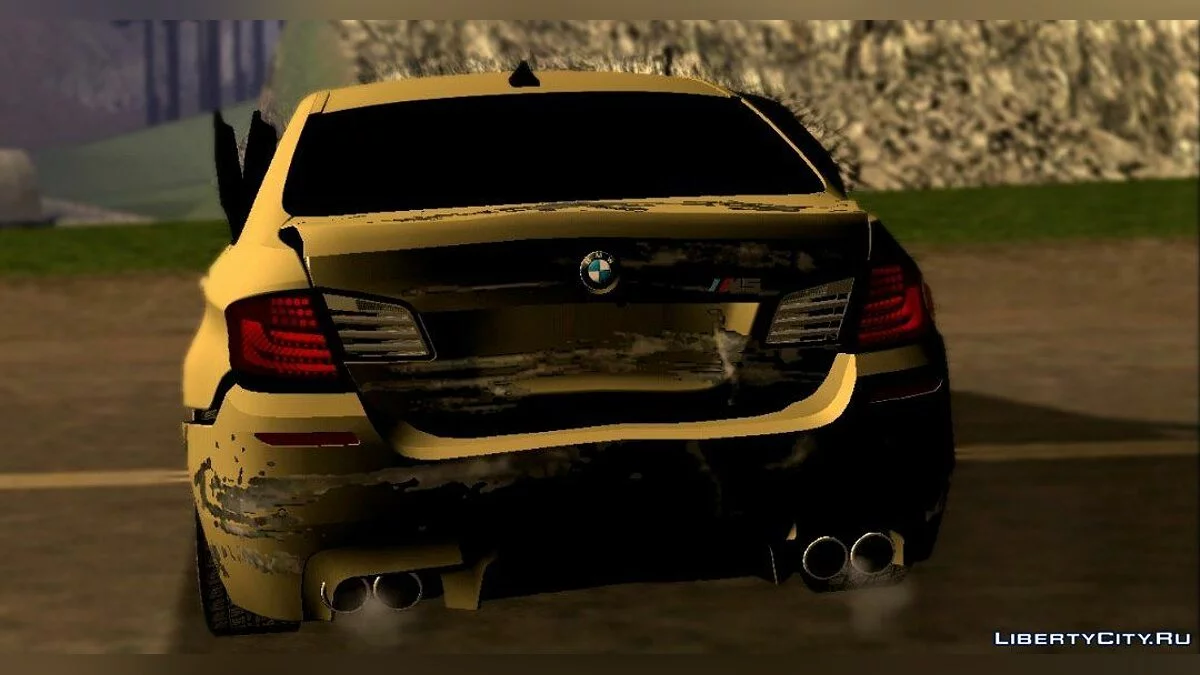 BMW 5 series F10 / GTA San Andreas (iOS, Android)