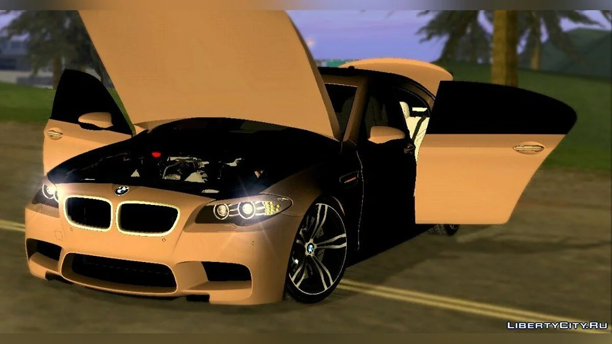 BMW 5 series F10 / GTA San Andreas (iOS, Android)