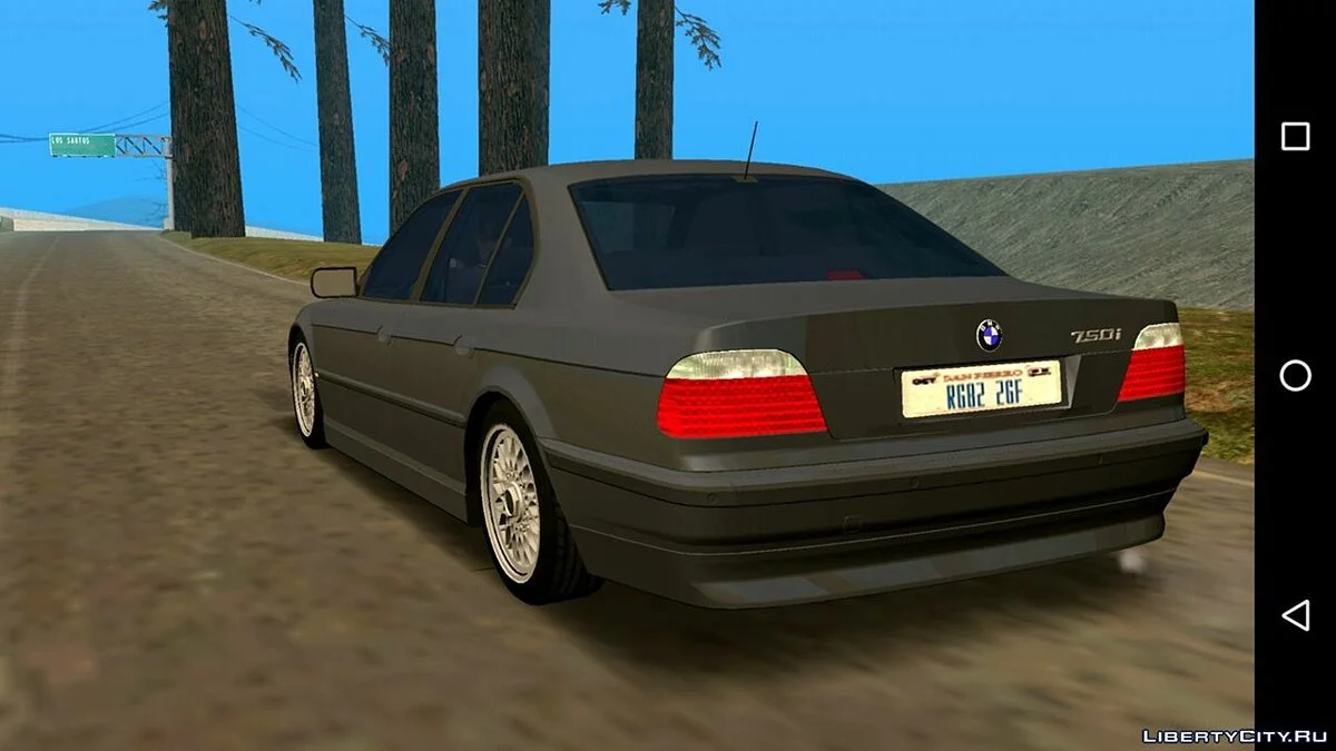 BMW 7 E38 750i (только DFF) / GTA San Andreas (iOS, Android)