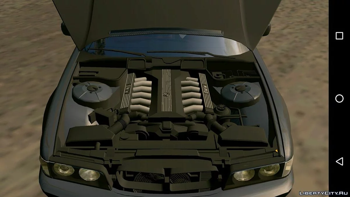 BMW 7 E38 750i (только DFF) / GTA San Andreas (iOS, Android)