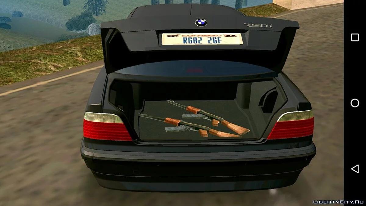 BMW 7 E38 750i (только DFF) / GTA San Andreas (iOS, Android)