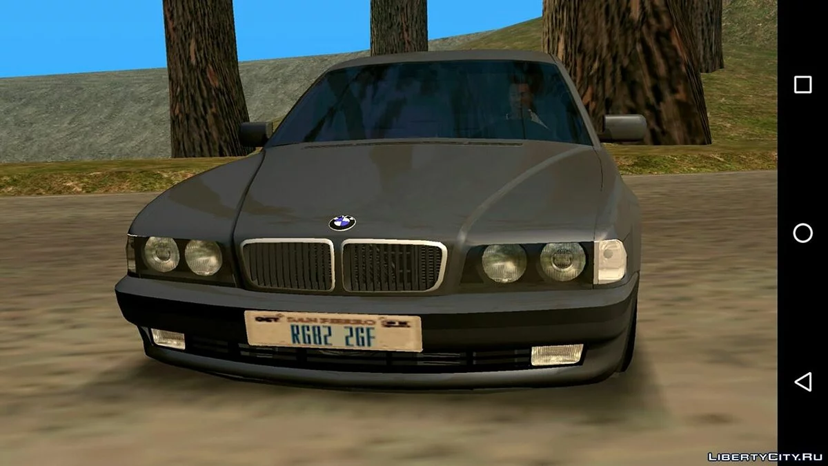 BMW 7 E38 750i (только DFF) / GTA San Andreas (iOS, Android)