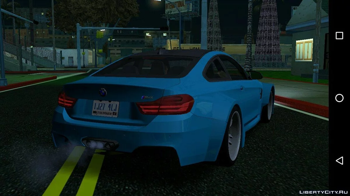 BMW M4 F82 (только DFF) / GTA San Andreas (iOS, Android)