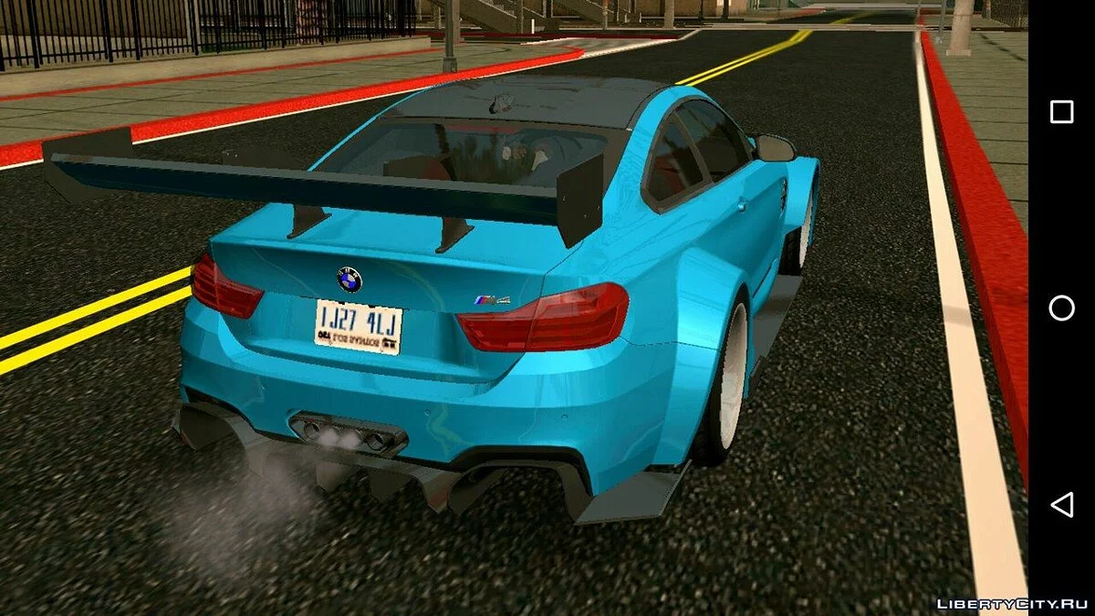 BMW M4 F82 (только DFF) / GTA San Andreas (iOS, Android)